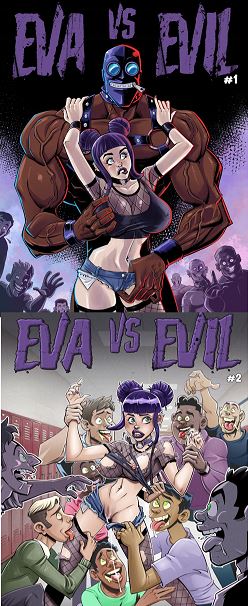 NaughtyComix - Eva vs Evil