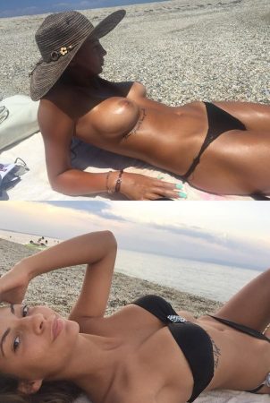 Nude amateur on beach