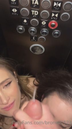 Sex in an elevator