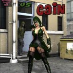 MrBunnyArt - Cain vs Superheroines